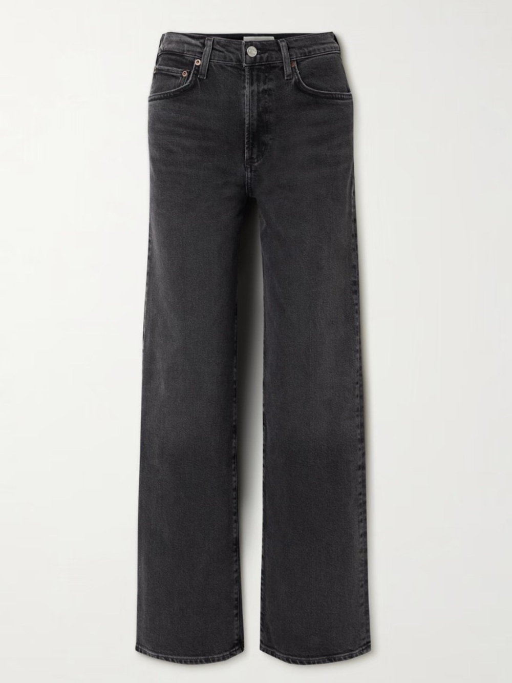 NEW Agolde Harper Black Mid Rise Jeans - 26